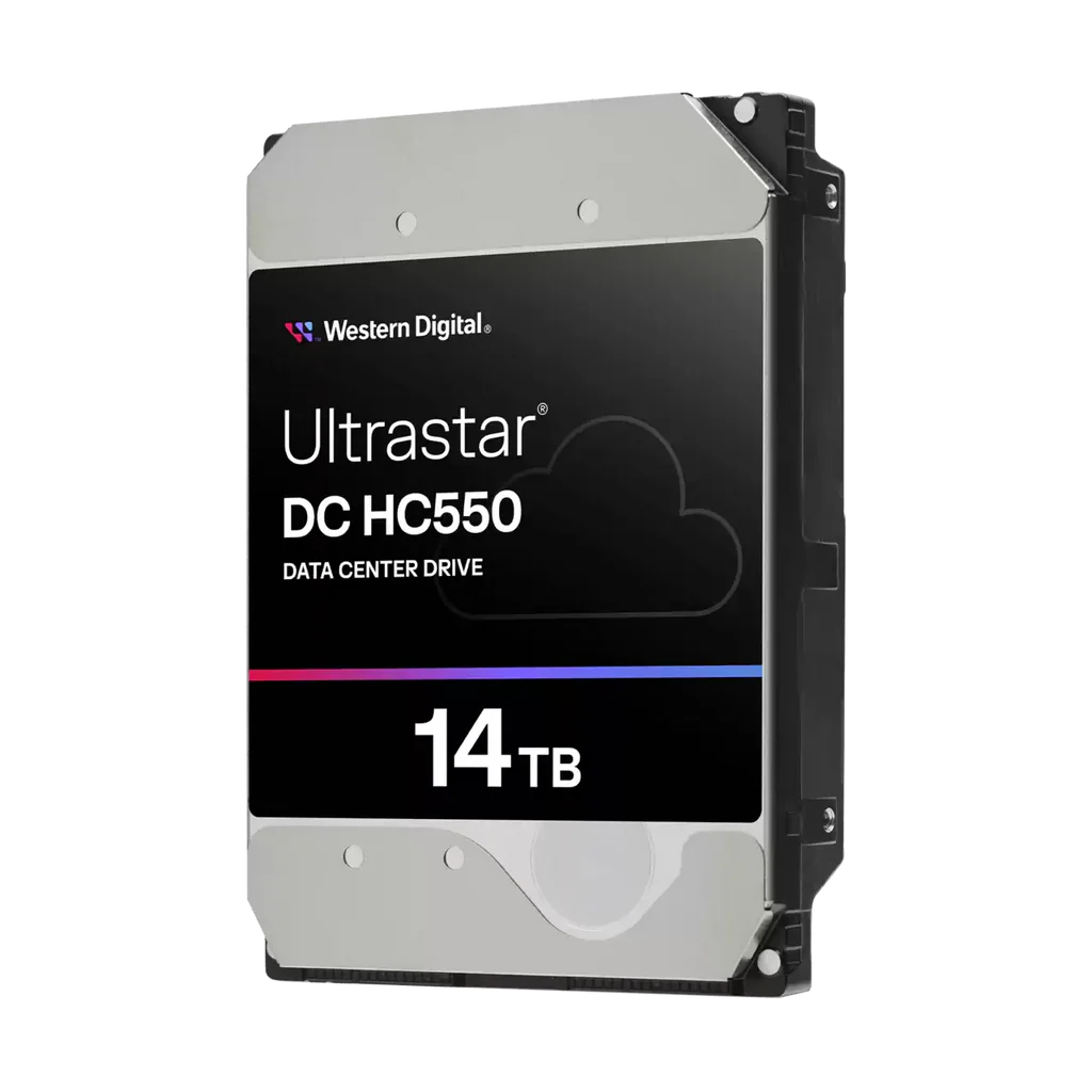 WD Ultrastar DC HC550 14TB 7200 RPM SATA 6Gb/s 512MB Cache 3.5-Inch Enterprise Hard Drive (WUH721814ALE6L4)