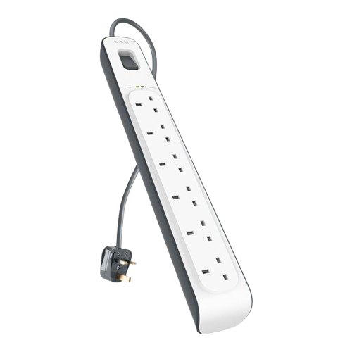 Belkin Surge Protector 6 Outlet 1 MTR- F9E600UK1M