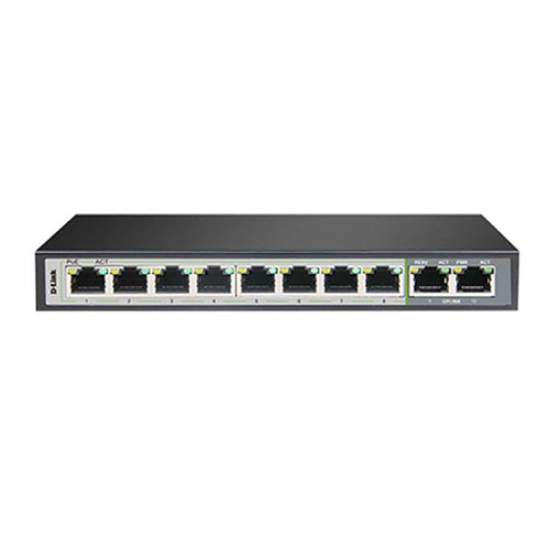 10-port Gigabit Smart Managed 250m PoE (96W) Switch with 2-port Gigabit #222