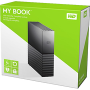 WD My Book 4TB USB 3.0 Desktop Hard Drive (WDBBGB0040HBK)