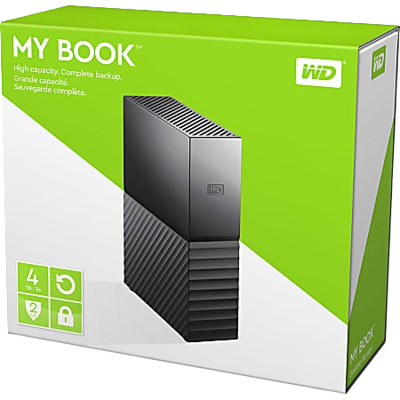 WD My Book 4TB USB 3.0 Desktop Hard Drive (WDBBGB0040HBK)