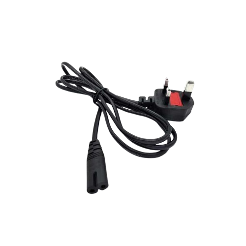 Power Cable for laptop 2 pin UK flat 1.5 m Cable