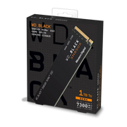 1TB NVMe SSD WD Black SN850X Gen4 Upto 7300Mb/s WDBB9G0010BNC-WRSN