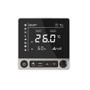 Zigbee Thermostat Fancoil - Black