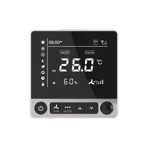 Zigbee Thermostat Fancoil - Black