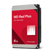 WD Red Plus 4TB NAS Hard Drive - 5400 RPM Class SATA 6Gb/s, CMR, 256MB Cache, 3.5 Inch - WD40EFPX