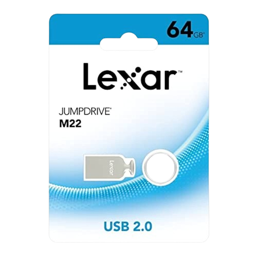 Lexar 64GB JumpDrive M22 USB 2.0 Flash Drive-LJDM022064G-BNJNG