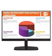 Fujicom 24" Full HD IPS Frameless Monitor VGA, HDMI (FJ-2430HK)