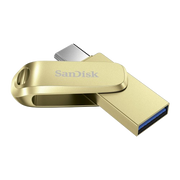 SanDisk 512GB Ultra Dual Drive Luxe USB Type-C up to 400 Speed - SDDDC4-512G-G46, Silver
