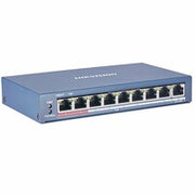 مفتاح شبكة إيثرنت سريعة غير مُدار من هيكفيجن DS-3E0109P-E/M مزود بـ 8 منافذ POE رقم 853