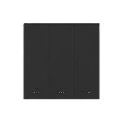Zigbee 3 Gang Key Switch-EU - Black