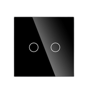 ZigBee 2 Gang Switch - Black