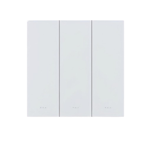 Zigbee 3 Gang Key Switch-EU - White