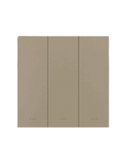Zigbee 3 Gang Key Switch-EU - Golden