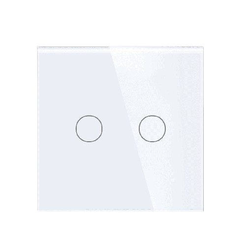 Zigbee 2 Gang 2 Way Normal Touch Switch