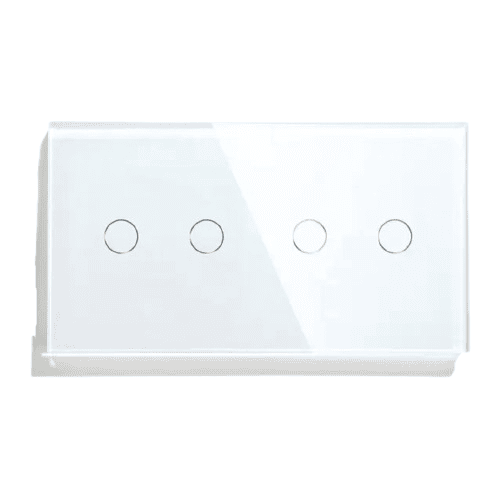 Zigbee 2+2 Gang Switch - White