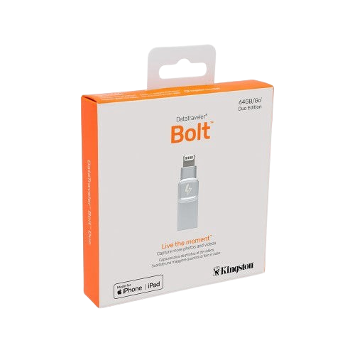 Kingston 64GB Data Traveler Bolt Duo Flash(C-USB3L-SR64G-EN)