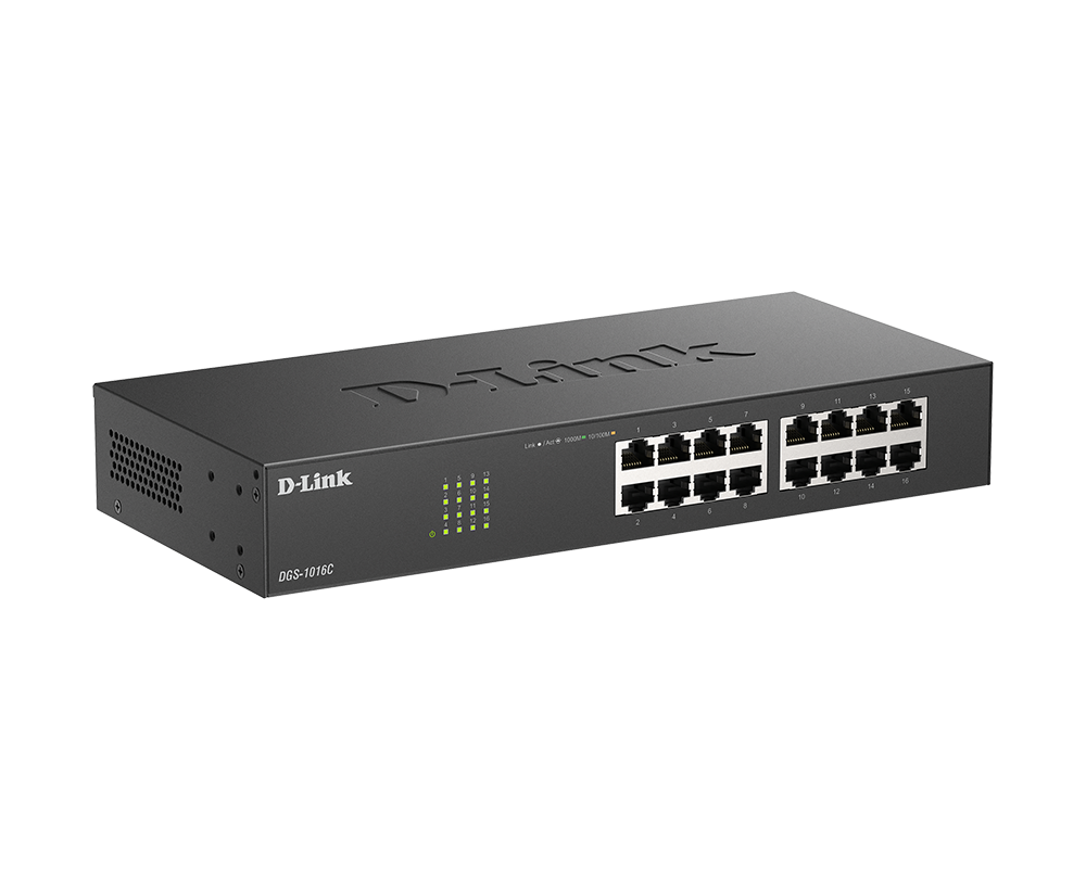 Dlink POE Switch 16 Port 10/100 Unmanaged DES-F1016P #221