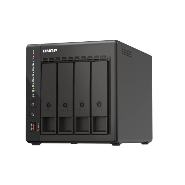 QNAP TS-453E-8G 4-bay 56TB (14TB x 4 ) High Performance NAS, QNAP