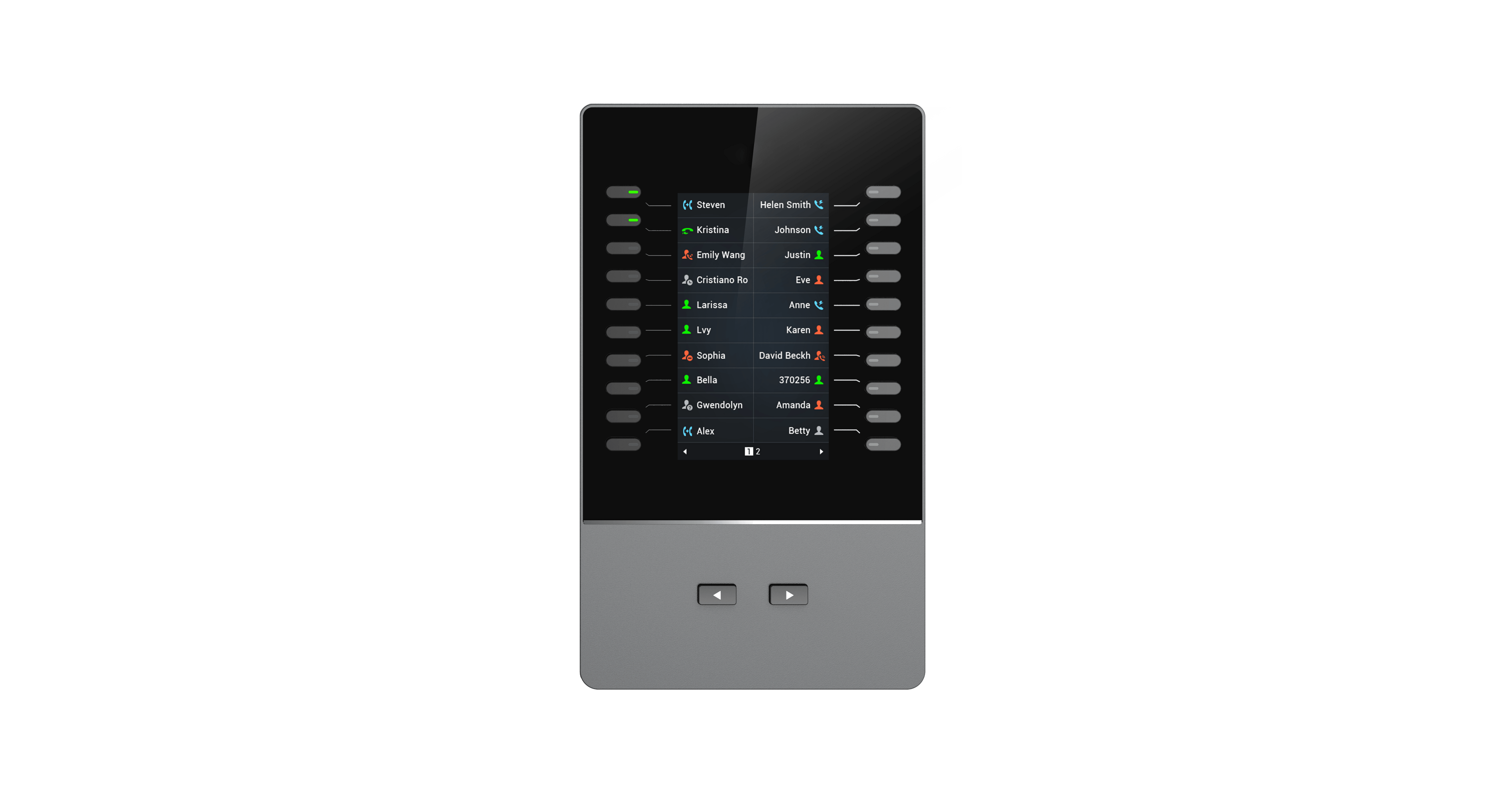 وحدة تمديد LCD ذات الإضاءة الخلفية GBX20 من Grandstream #849