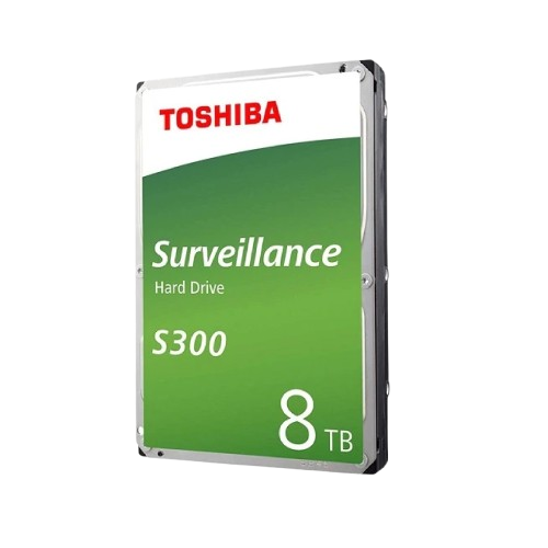 Toshiba 8TB S300 Pro 3.5" Surveillance Hard Drive DVR/NVR (MD10ADA800V)