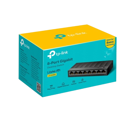 TP-Link LS1008G 8-Port Gigabit Network Switch