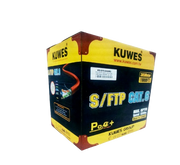 كابل كويس CAT.6 FTP مقاس 23AWG بطول 305 متر - رمادي KUWES | UC6-23AWG-FTP-GY #1084