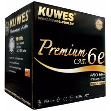 Kuwes Premium Cat6E Cable 305 Meter