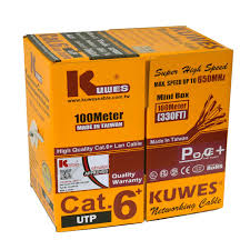 Kuwes Utp Cat6+ Cable 305 Meter