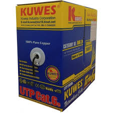 Kuwes Utp Turbo Cat6E Cable 305 Mtr