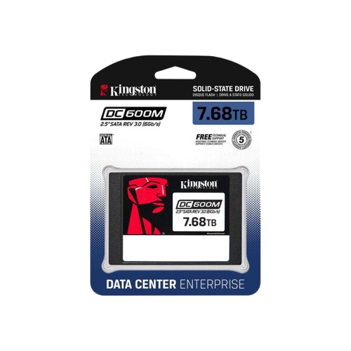 Kingston 7.68TB 2.5"SSD Enterprise DC600M-SEDC600M/7680G