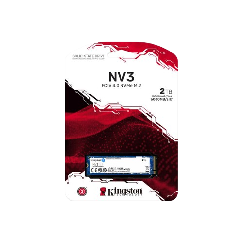 Kingston NV3 2TB NVMe SSD Gen4 Upto 6000Mb/s-SNV3S/2000G