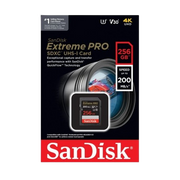 SanDisk 256GB Extreme PRO microSDXC UHS-I CARD with Adapter-Up to 200 MB/s