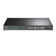 TP-LINK TL-SG1218MPE مفتاح ذكي سهل الاستخدام مزود بـ 18 منفذًا مع 16 منفذًا POE #1178