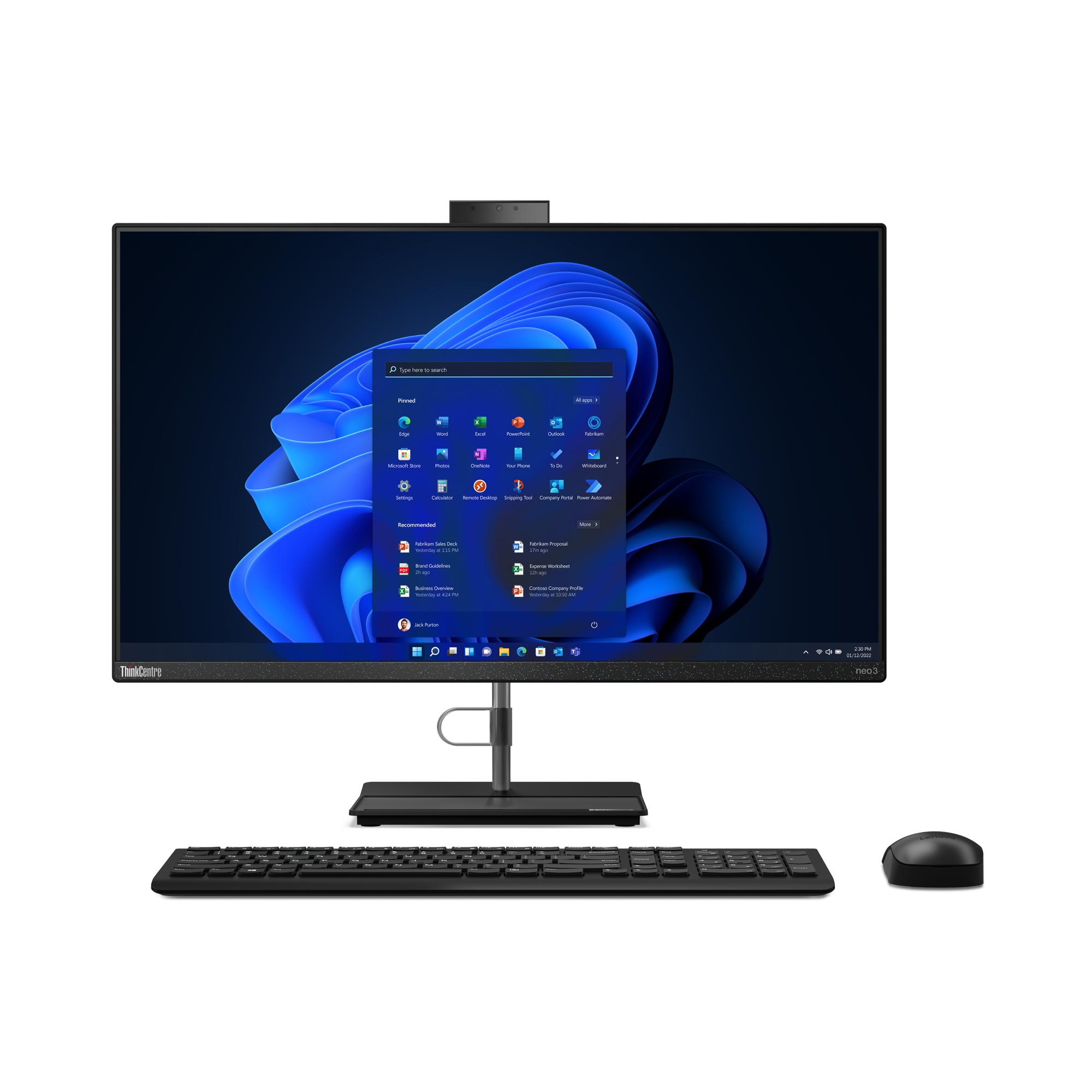 Lenovo Neo 30a-27 Gen4 AIO 27" FHD I7-13620H,8GB,512GB SSD,DOS,1YR (12JU001JGR)