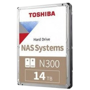 Toshiba 14TB NAS Hard Disk Drive - 7200 RPM Class SATA 6Gb/s 3.5 Inch - HDWG31EEZSTA