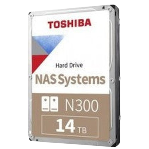 Toshiba 14TB NAS Hard Disk Drive - 7200 RPM Class SATA 6Gb/s 3.5 Inch - HDWG31EEZSTA