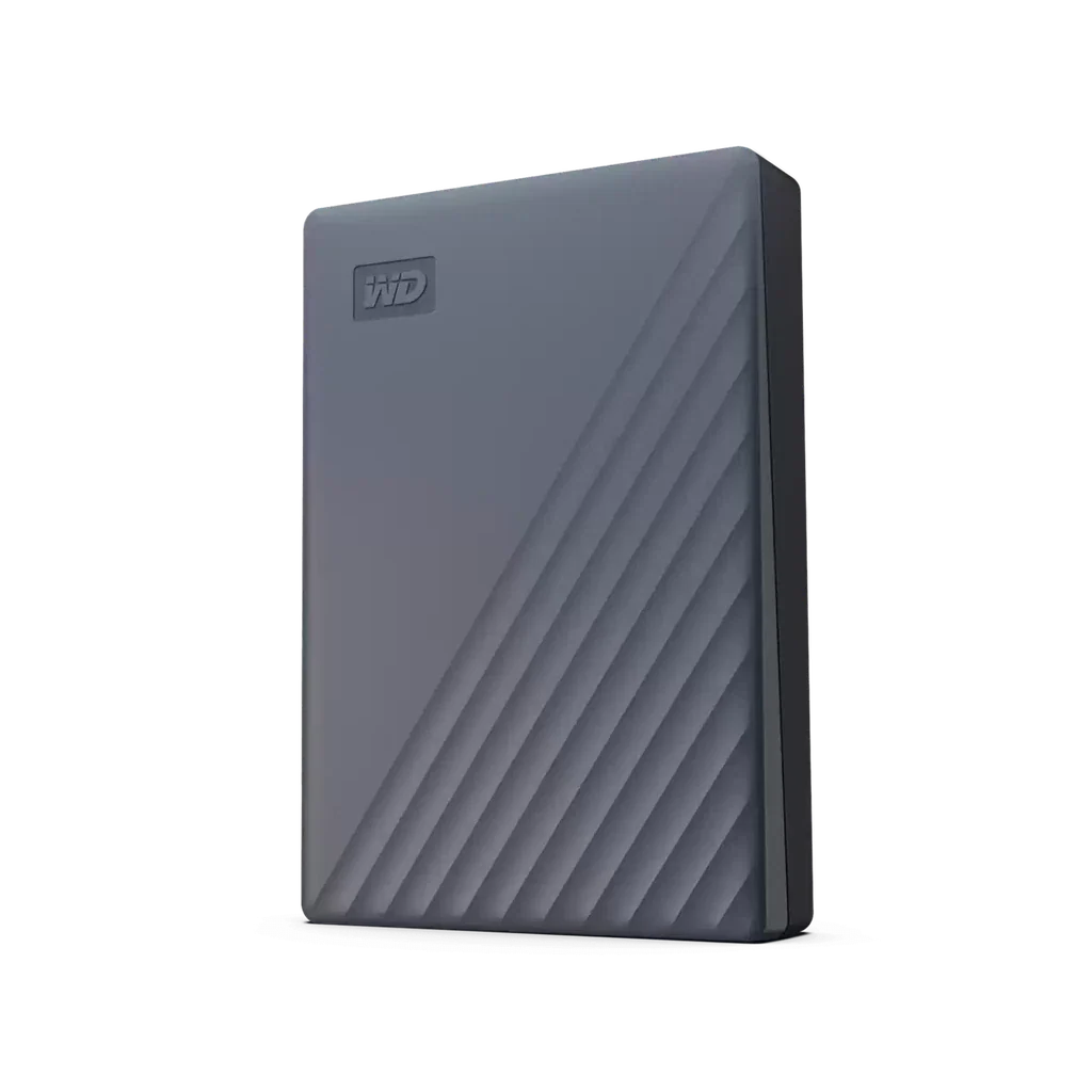WD My Passport 4TB Portable Hard Drive USB 3.0 TYPE C WDBRMD0040BGY-WESN