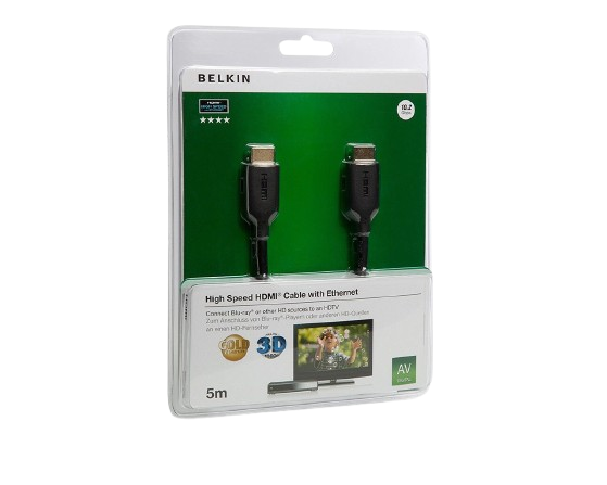 Belkin-HDMI TO HDMI Cable 4K High Speed 5MTR