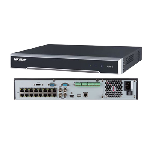 DS-7616N-K2-16P 16-ch 1U 4K NVR #757
