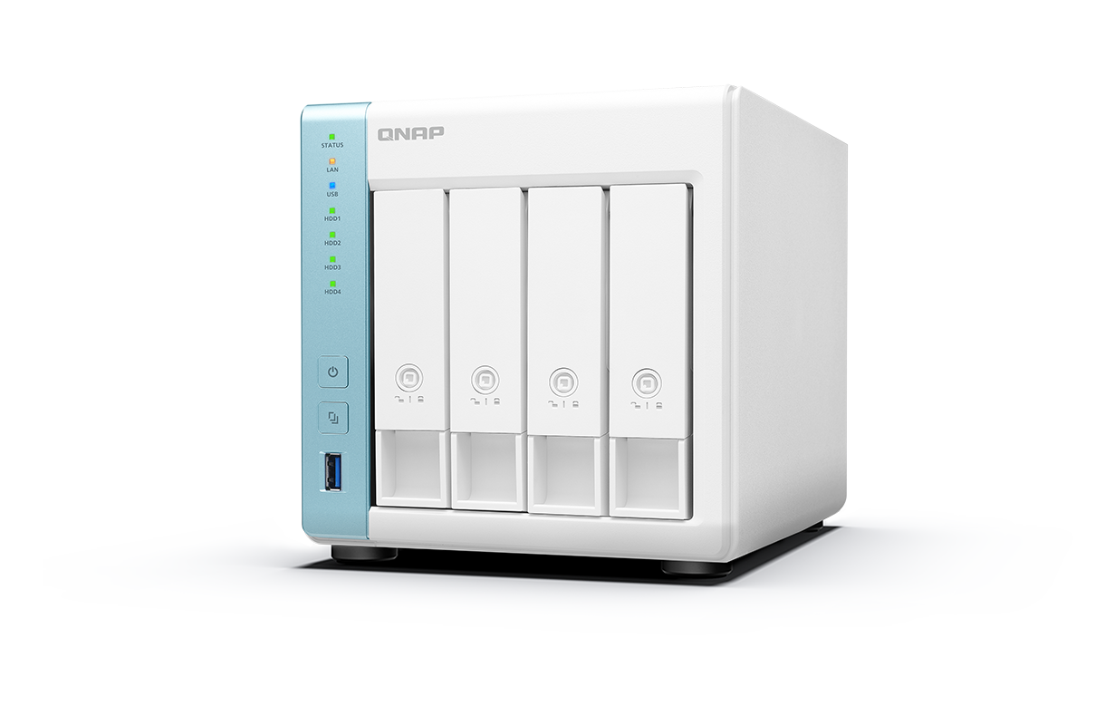 QNAP TS-431K AL214 4-bay 56TB ( 14TB x 4) High Performance NAS, QNAP