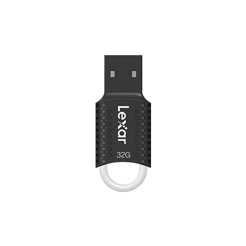 Lexar 32GB JumpDrive V40 USB 2.0 Flash Drive - Black-LJDV40-32GAB