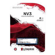 Kingston NV3 4TB NVMe SSD Gen4 Upto 6000Mb/s-SNV3S/4000G