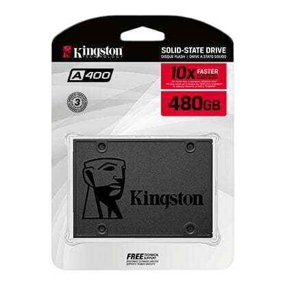 Kingston 480GB SSD A400 SATA 3 2.5" Solid State Drive SA400S37/480G