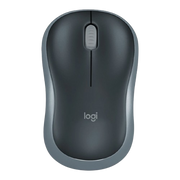 Logitech M185-2.40GHz / Up to 10m / Wi-Fi / Black/Grey-Mouse