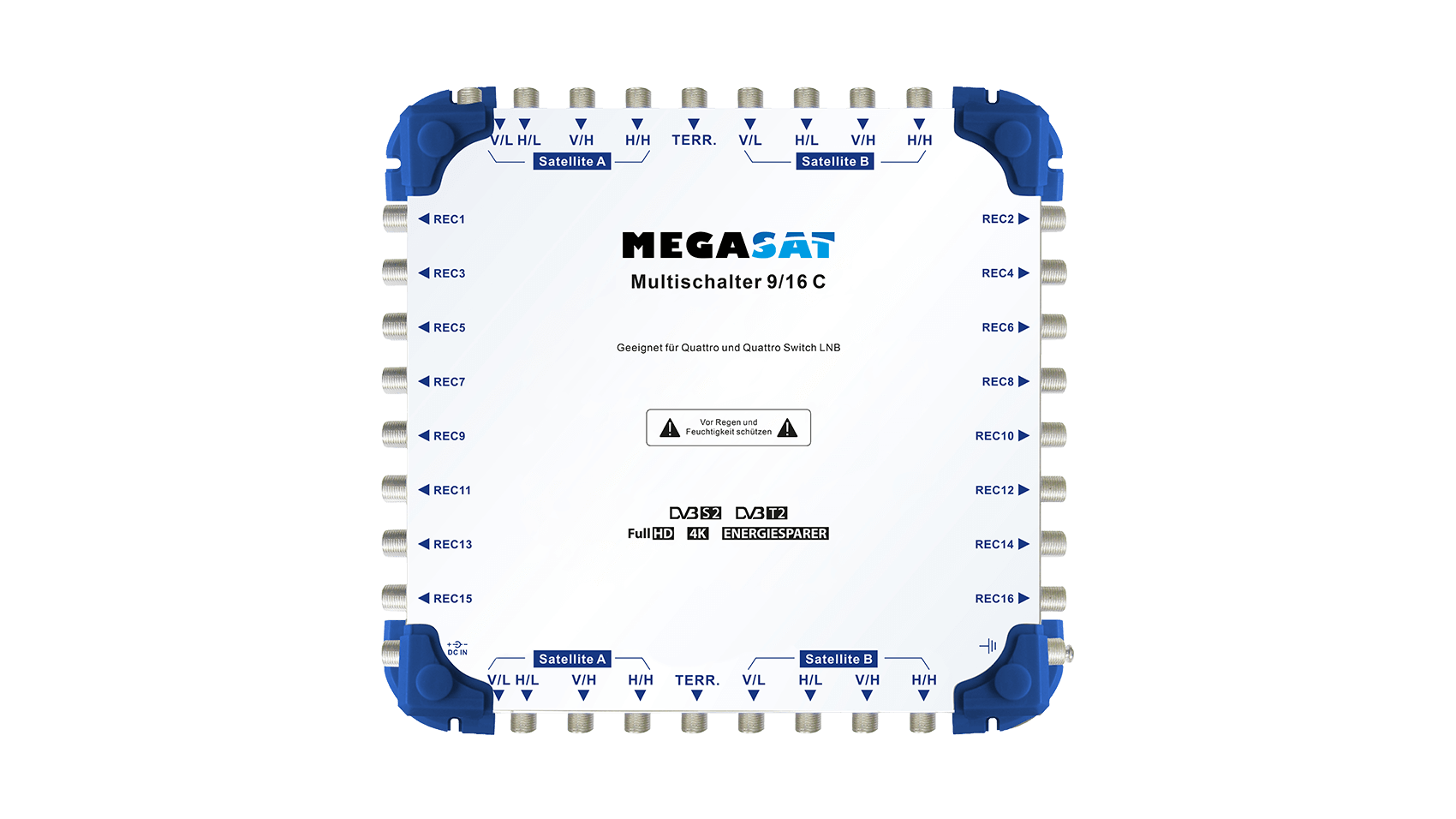 16  q8 sat multiswitch of 9 in 16 out #1119
