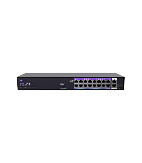 ProLink PL-NS116GP 16 Port Unmanaged Gigabit PoE Switch #1510