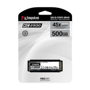 Kingston 500GB M.2 2280 NVMe KC2500 SSD Hard Drive (SKC2500M8/500G)