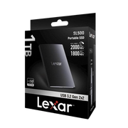 Lexar SSD External 1TB SL500 Pro LSL500X001T-RNBNG
