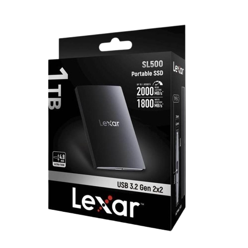 Lexar SSD External 1TB SL500 Pro LSL500X001T-RNBNG